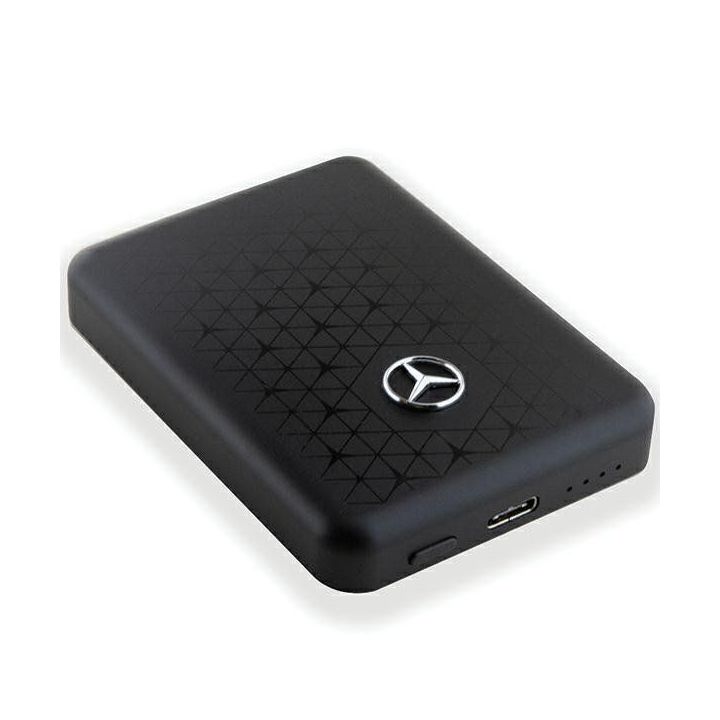 Mercedes Stars MagSafe 5W 3000mAh maitinimo blokas - juodas
