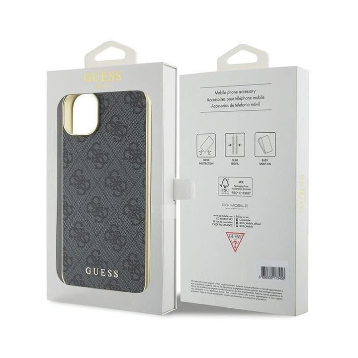 Dėklas Guess 4G Charms Collection do iPhone 15 Plus - nuotraukos