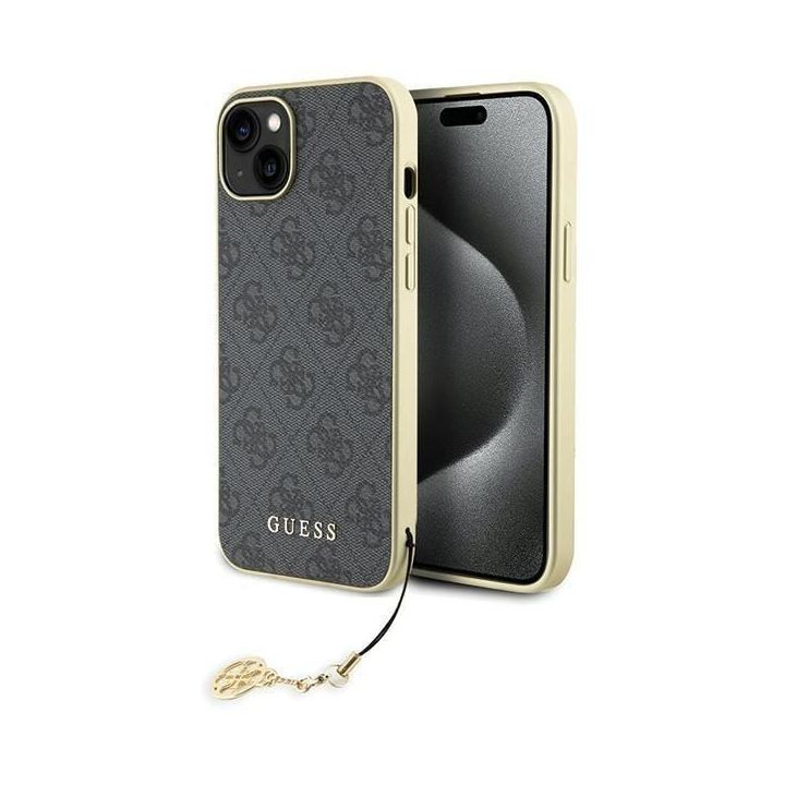 Dėklas Guess 4G Charms Collection do iPhone 15 Plus - nuotraukos