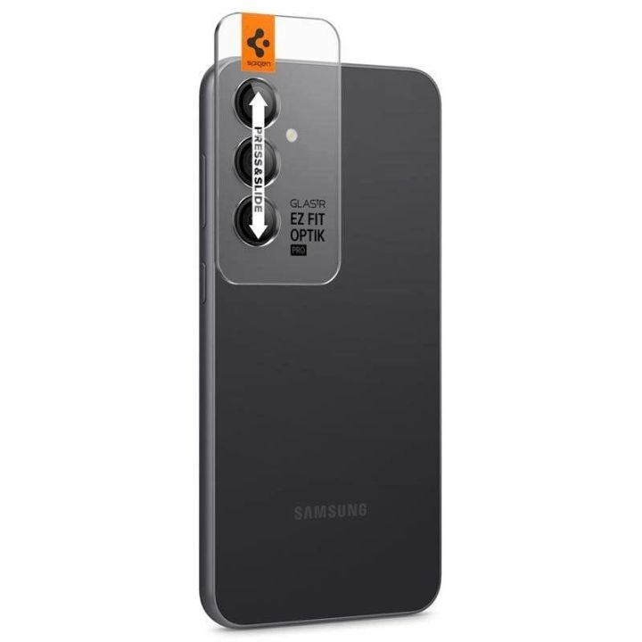 SPIGEN OPTIK.TR EZ FIT KAMEROS APSAUGA 2 VNT. GALAXY S23 FE JUODA