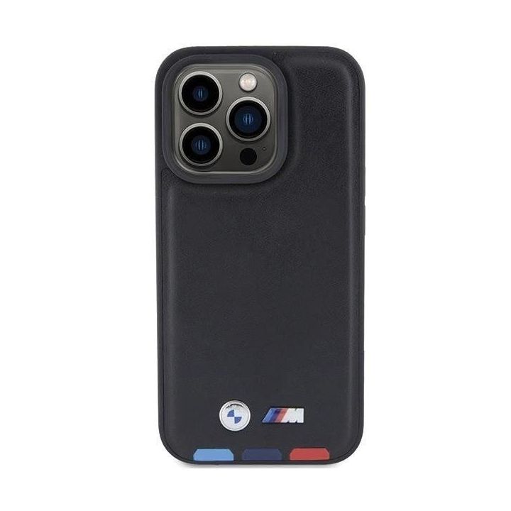 BMW odinis antspaudas Tricolor do iPhone 15 Pro - Pagrindinis