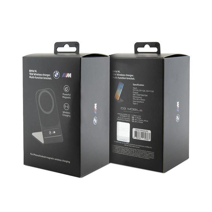 BMW M Edition MagSafe indukcinis įkroviklis 15W - juodas