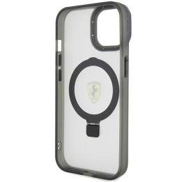 Ferrari Ring Stand 2023 Collection MagSafe dėklas iPhone 15 - skaidrus