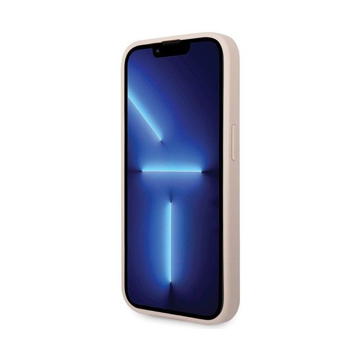 Guess 4G Big Metal Logo dėklas iPhone 15 Pro Max - rožinis