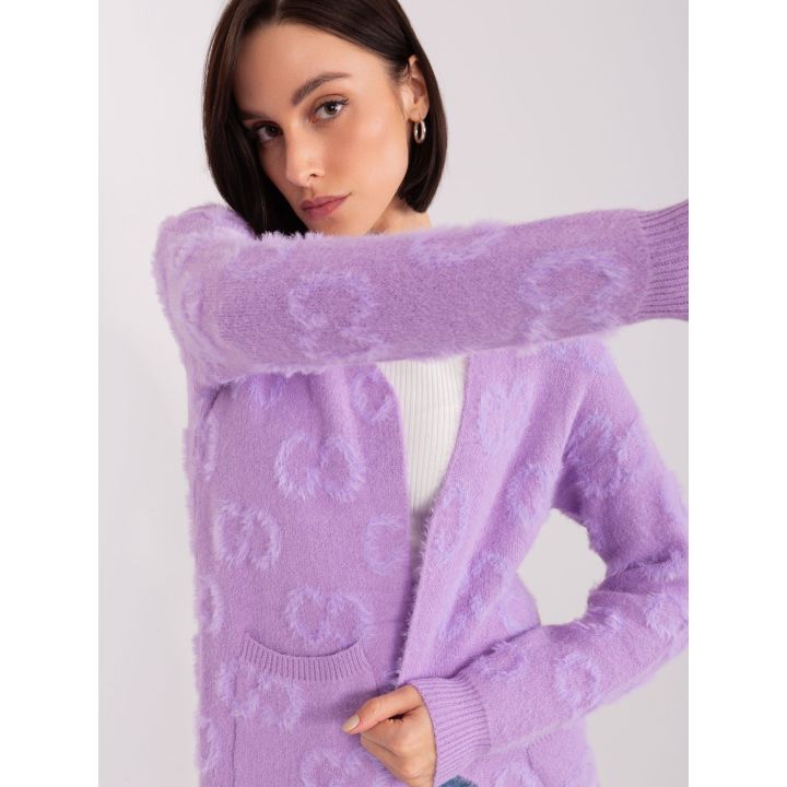Violetinis megztinis