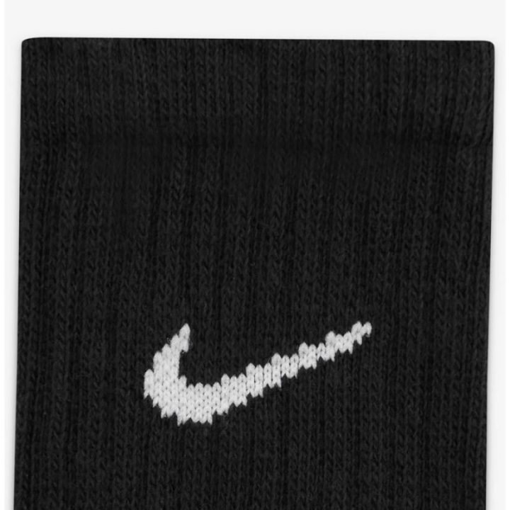 Kojinių rinkinys Nike, 3 poros, juodos