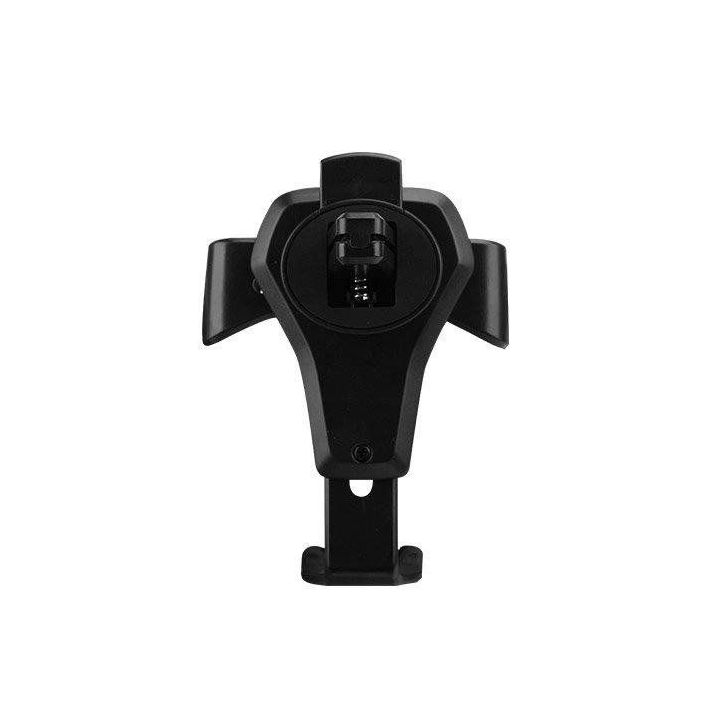 Automobilinis laikiklis H01 Juodas automobilinis laikiklis ventiliacijos grotelėms