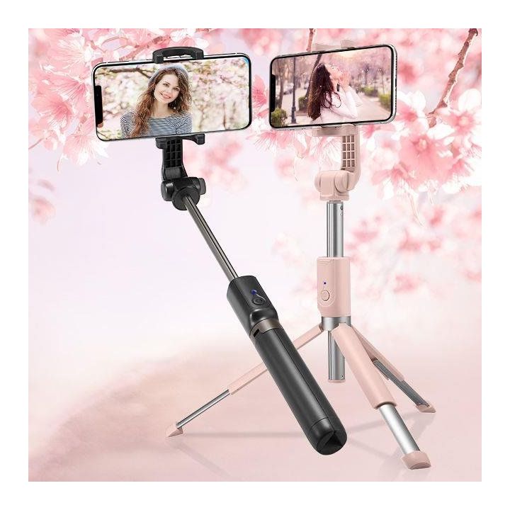 Spigen S540W“ BELAIDĖ SELFIE STICK“ trikojis, juodas