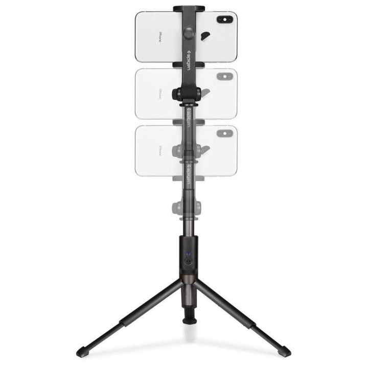 Spigen S540W“ BELAIDĖ SELFIE STICK“ trikojis, juodas
