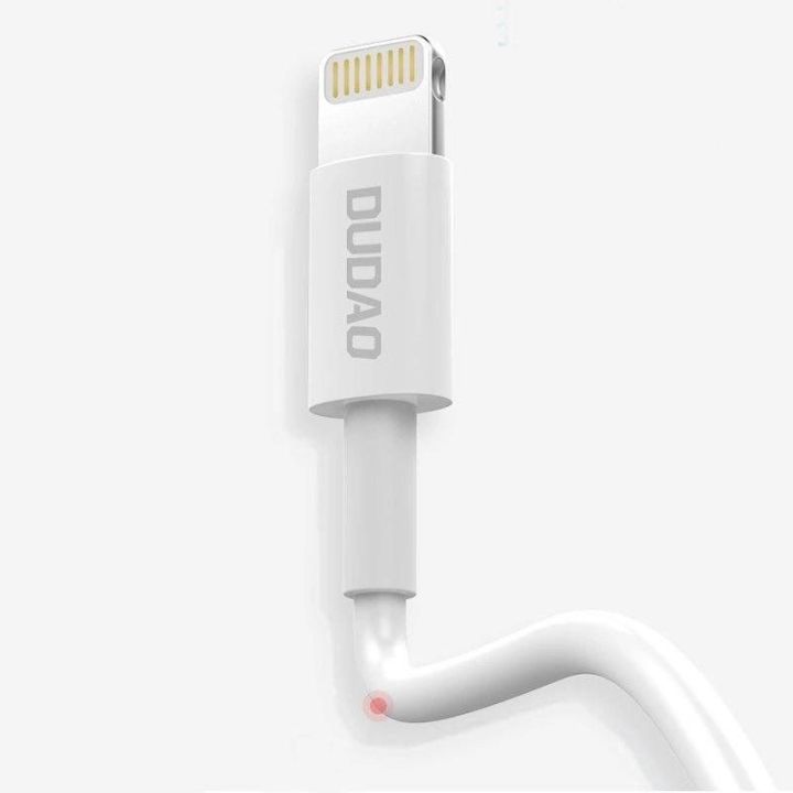 kabelis USB / Lightning 3A 1m baltas (L1L baltas)