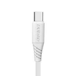 kabelis USB / USB Type C 5A kabelis 2m baltas (L2T 2m baltas)