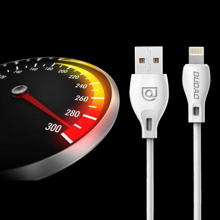 kabelis USB / Lightning kabelis 2.4A 1m baltas (L4L 1m baltas)