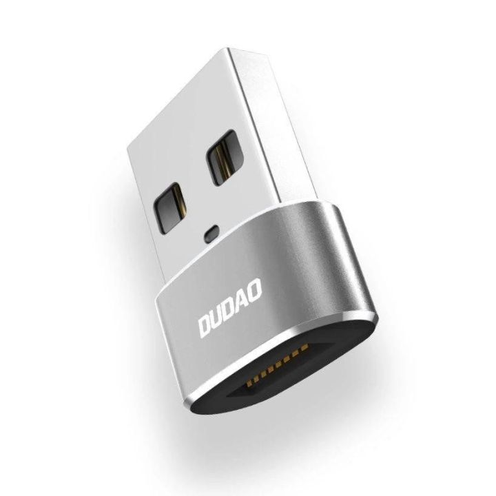 adapteris iš USB Type-C į USB juodą (L16AC juoda)