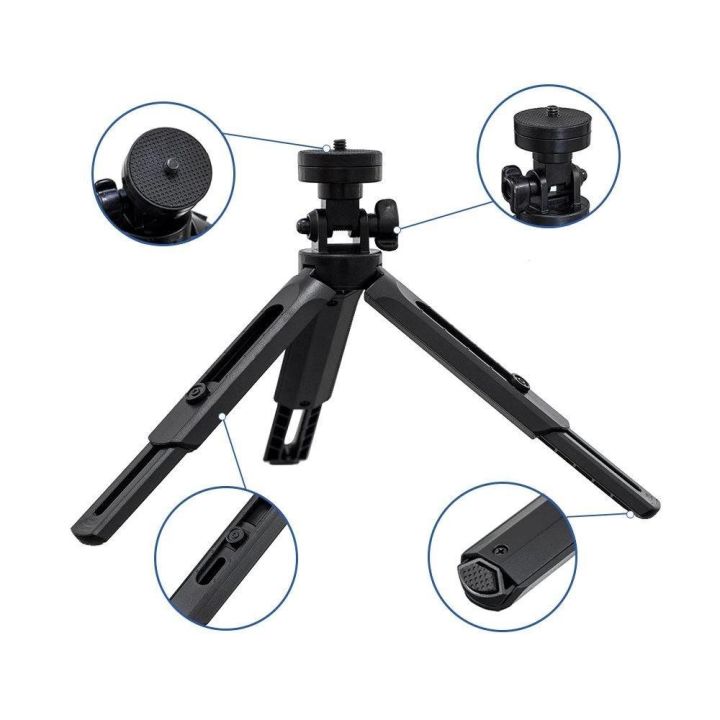 Mini trikojis su telefono laikiklio laikikliu, laikiklis selfie stick kameros GoPro laikiklis juodas