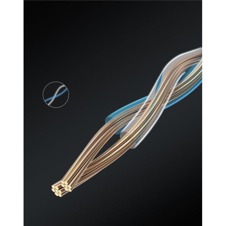 Plokščias interneto tinklo kabelis Ethernet kabelis RJ45 Cat 6 UTP 1000 Mbps 2 m juodas (50185)