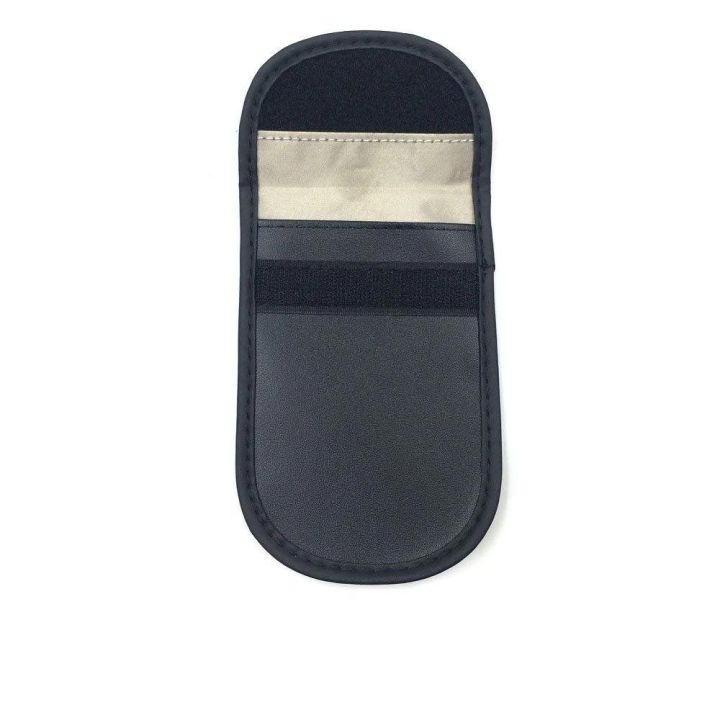 Prieš vagystę apsaugotas automobilio raktų dėklas radijo blokavimo dėklas be raktų Faraday Box Faraday Cage 14 cm su 10 cm juoda