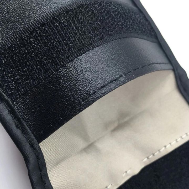 Prieš vagystę apsaugotas automobilio raktų dėklas radijo blokavimo dėklas be raktų Faraday Box Faraday Cage 14 cm su 10 cm juoda