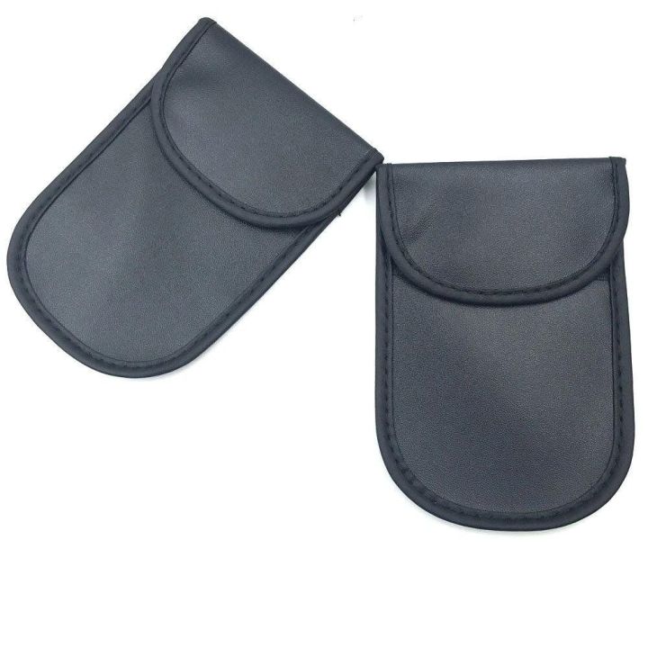 Prieš vagystę apsaugotas automobilio raktų dėklas radijo blokavimo dėklas be raktų Faraday Box Faraday Cage 14 cm su 10 cm juoda