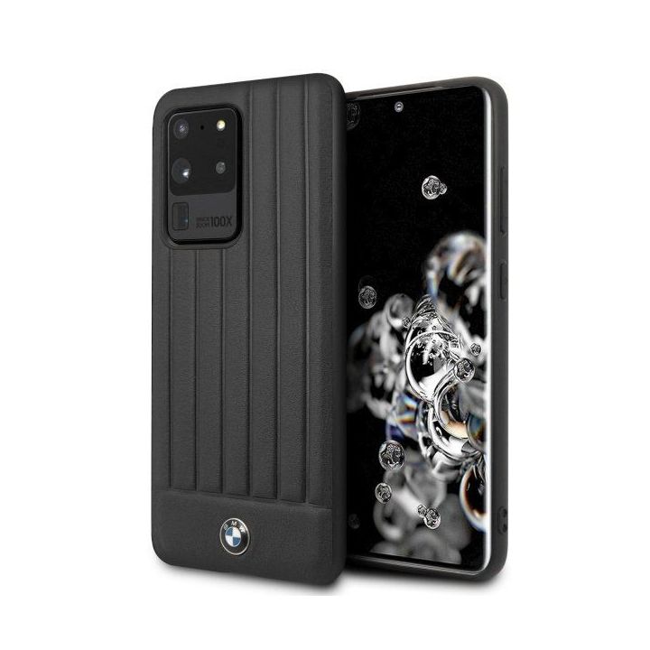 Dėklas deklas BMW BMHCS69POCBK S20 Ultra G988 Juodos spalvos/juodas Parašas