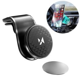 Magnetinis laikiklis automobilio grotelėms 360 juodas (WMH-03)