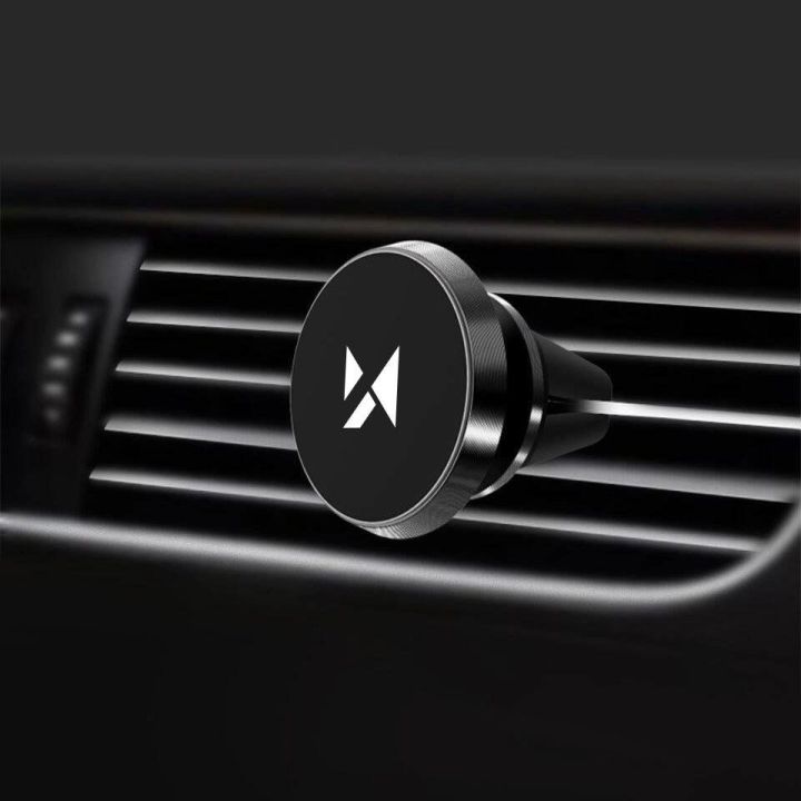 Magnetinis laikiklis auto grotelių juodas (WMH-04)