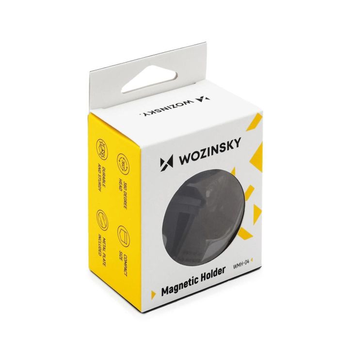 Magnetinis laikiklis auto grotelių juodas (WMH-04)