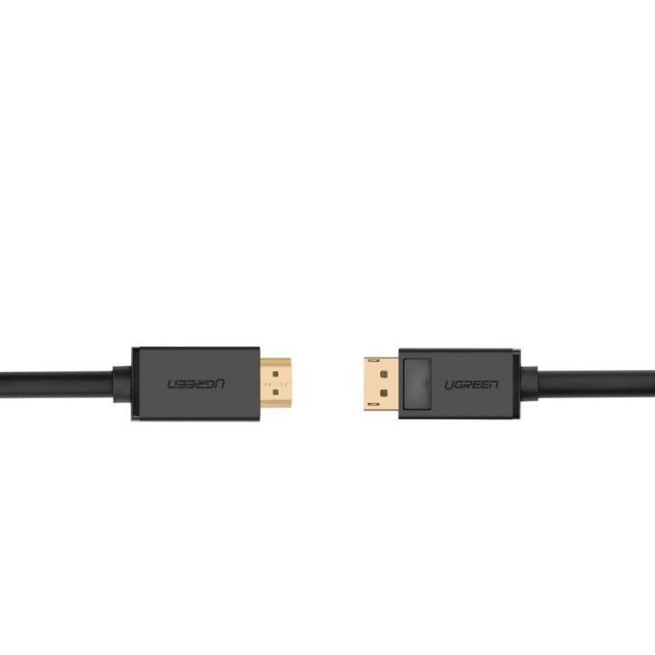 Vienkryptis DisplayPort ir HDMI kabelis 4K 30Hz 32 AWG 1,5 m juodas (DP101 10239)