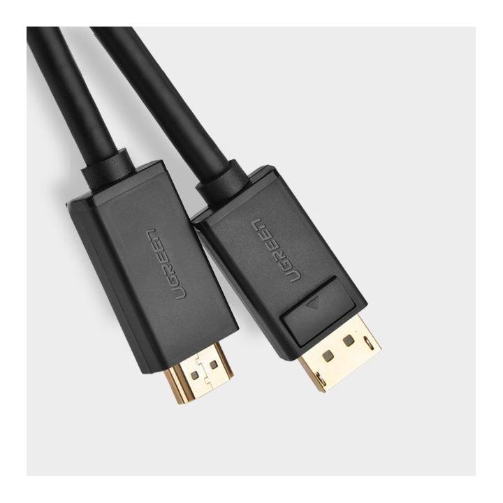 Vienkryptis DisplayPort ir HDMI kabelis 4K 30Hz 32 AWG 1,5 m juodas (DP101 10239)