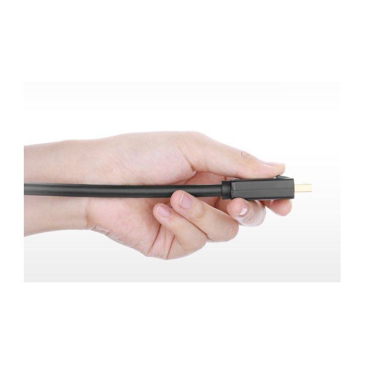 Vienkryptis DisplayPort ir HDMI kabelis 4K 30Hz 32 AWG 1,5 m juodas (DP101 10239)