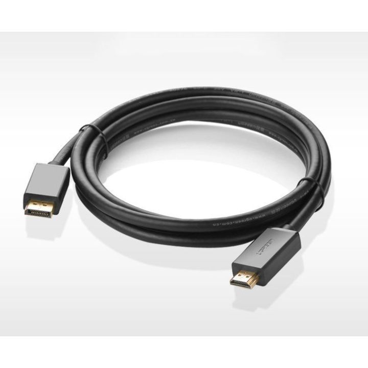 Vienkryptis DisplayPort ir HDMI kabelis 4K 30Hz 32 AWG 1,5 m juodas (DP101 10239)