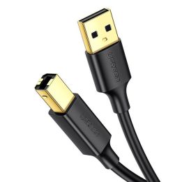 USB B tipo spausdintuvo kabelis (vyriškas) - USB 2.0 (vyriškas) 480 Mbps 1,5 m juodas (US135 10350)