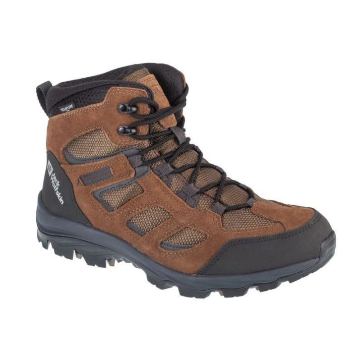 Vyriški žygio batai Jack Wolfskin Vojo 3 Texapore Mid, rudi