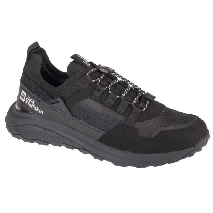 Vyriški žemo profilio sportbačiai Jack Wolfskin Dromoventure, juodi