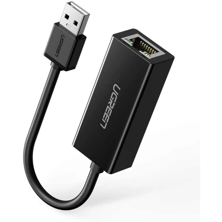 išorinis tinklo adapteris RJ45 - USB 2.0 100 Mbps Ethernet juodas (CR110 20254)