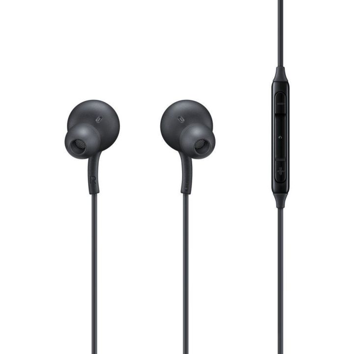 Laidinės ausinės juodos su mikrofonu Samsung