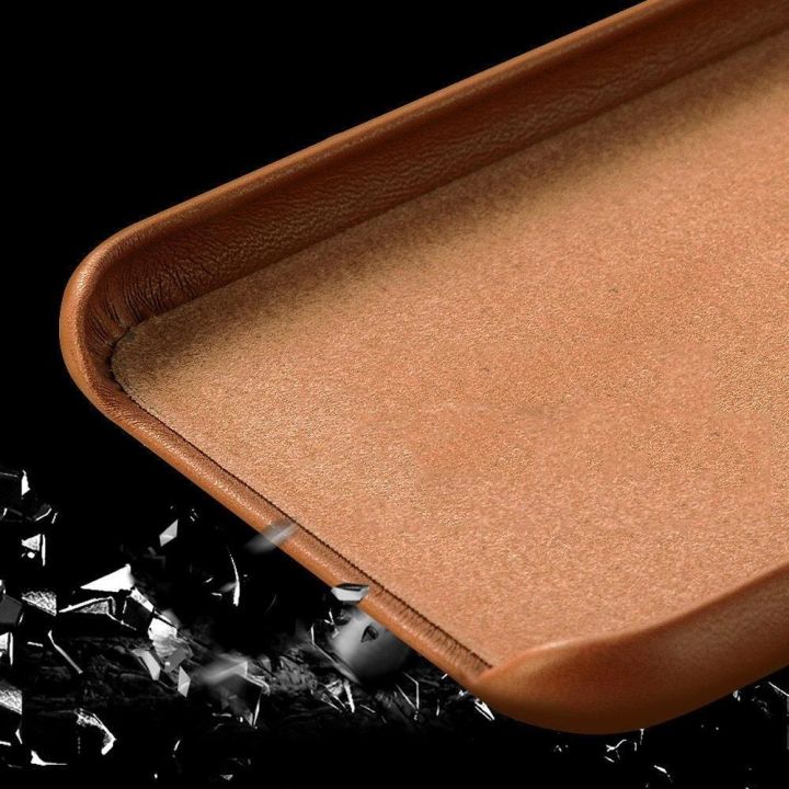 ECO Leather dėklas iPhone 12 Pro Max juodos spalvos