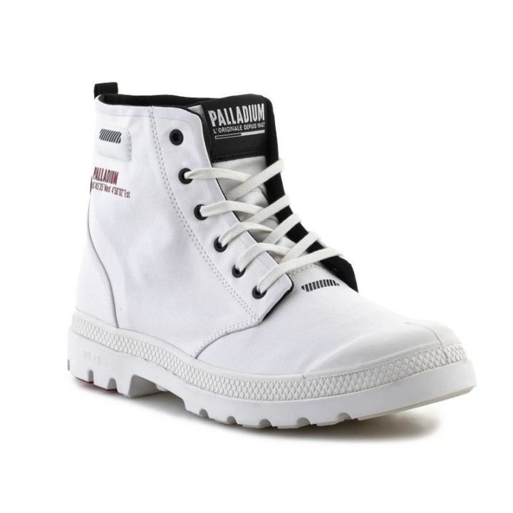 Uniseks sportbačiai Palladium Pampa Lite+ Hi, balti