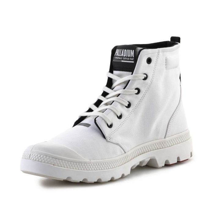 Uniseks sportbačiai Palladium Pampa Lite+ Hi, balti