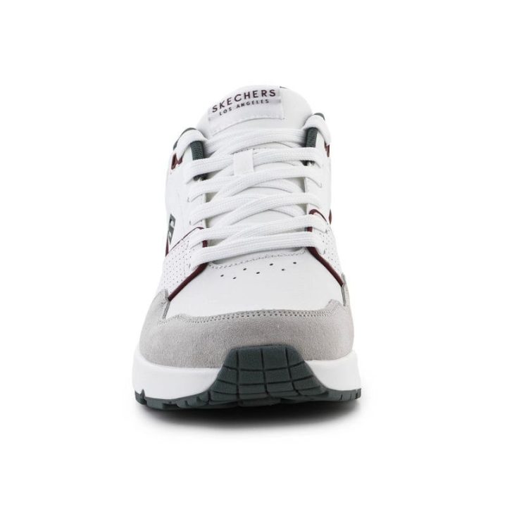 Vyriški sportbačiai Skechers Uno-Retro One, balti ir pilki
