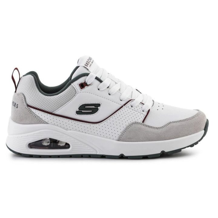 Vyriški sportbačiai Skechers Uno-Retro One, balti ir pilki