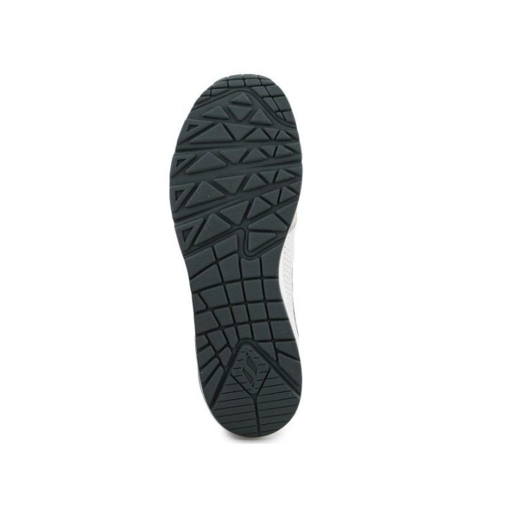 Vyriški sportbačiai Skechers Uno-Retro One, balti ir pilki