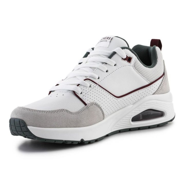 Vyriški sportbačiai Skechers Uno-Retro One, balti ir pilki