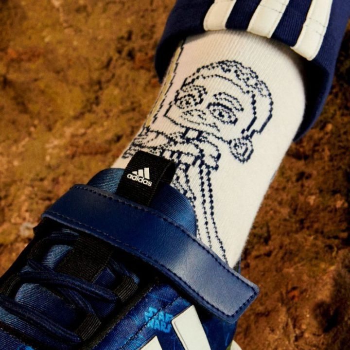 Vaikiškų kojinių rinkinys adidas Star Wars Young Jedi, 3 poros