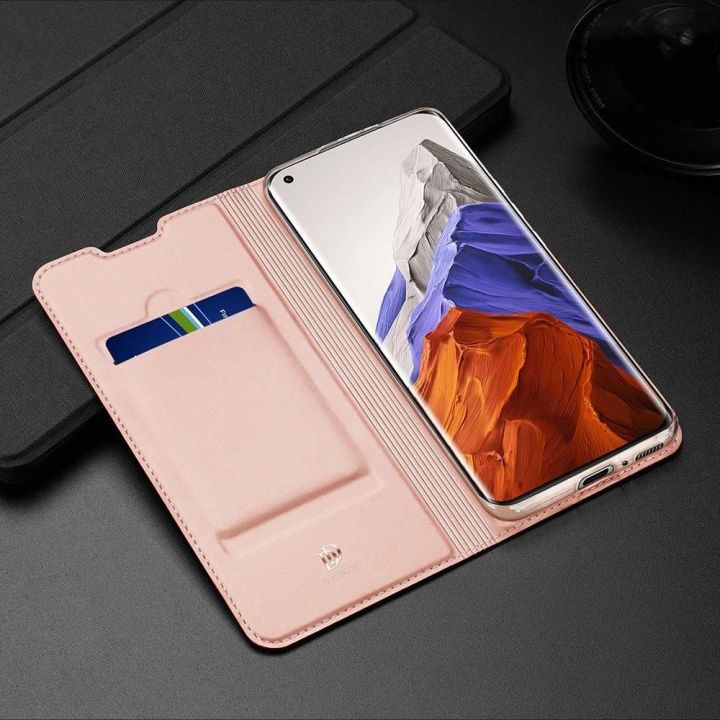DUX DUCIS Skin Pro knygų dėklo tipo dėklas, skirtas Xiaomi Mi 11 Pro , juodos spalvos