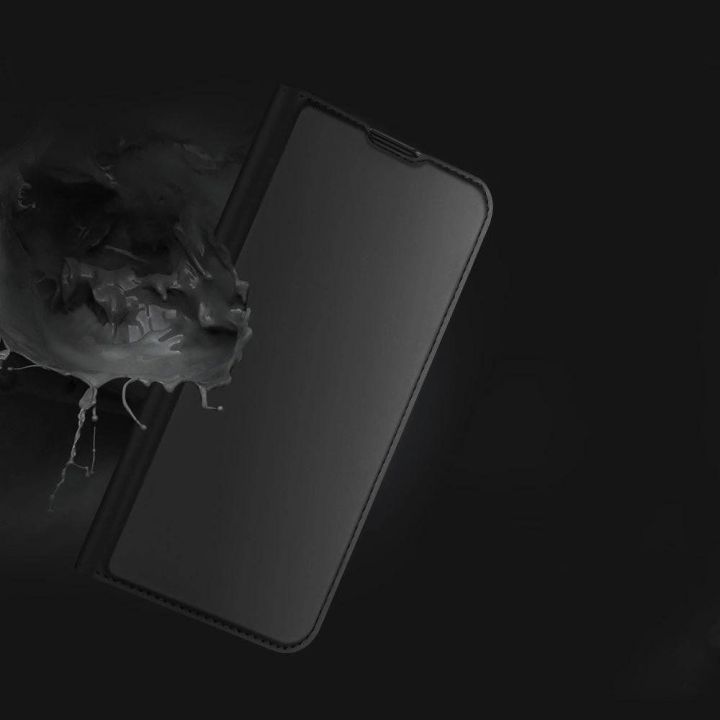 DUX DUCIS Skin Pro knygų dėklo tipo dėklas, skirtas Xiaomi Mi 11 Pro , juodos spalvos