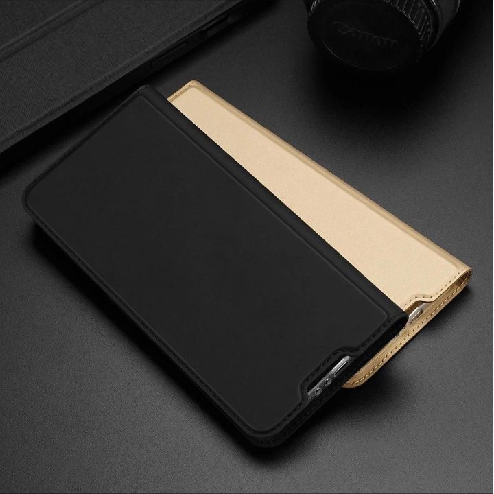 DUX DUCIS Skin Pro knygų dėklo tipo dėklas, skirtas Xiaomi Mi 11 Pro , juodos spalvos