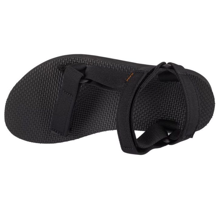 Moteriškos basutės su platforma Teva Flatform Universal, juodos