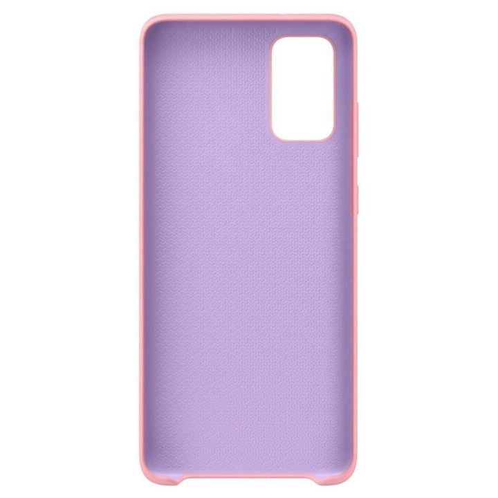 Silikoninis dėklas Minkštas lankstus guminis dangtelis Samsung Galaxy A72 4G tamsiai mėlynas