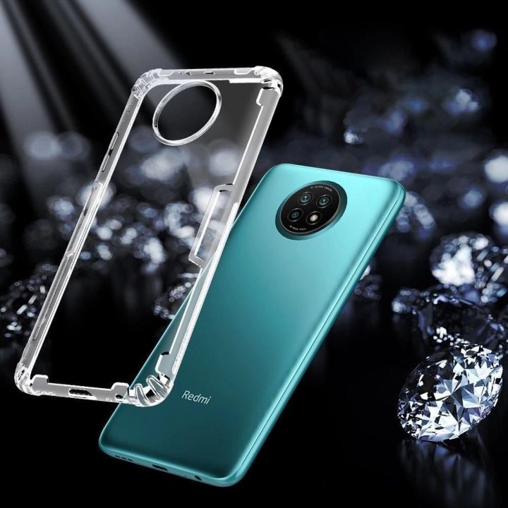 Nillkin Nature TPU Case Gel Ultra Slim Cover korpusas, skirtas Xiaomi Redmi Note 9T 5G , skaidrus