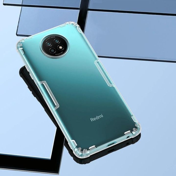 Nillkin Nature TPU Case Gel Ultra Slim Cover korpusas, skirtas Xiaomi Redmi Note 9T 5G , skaidrus